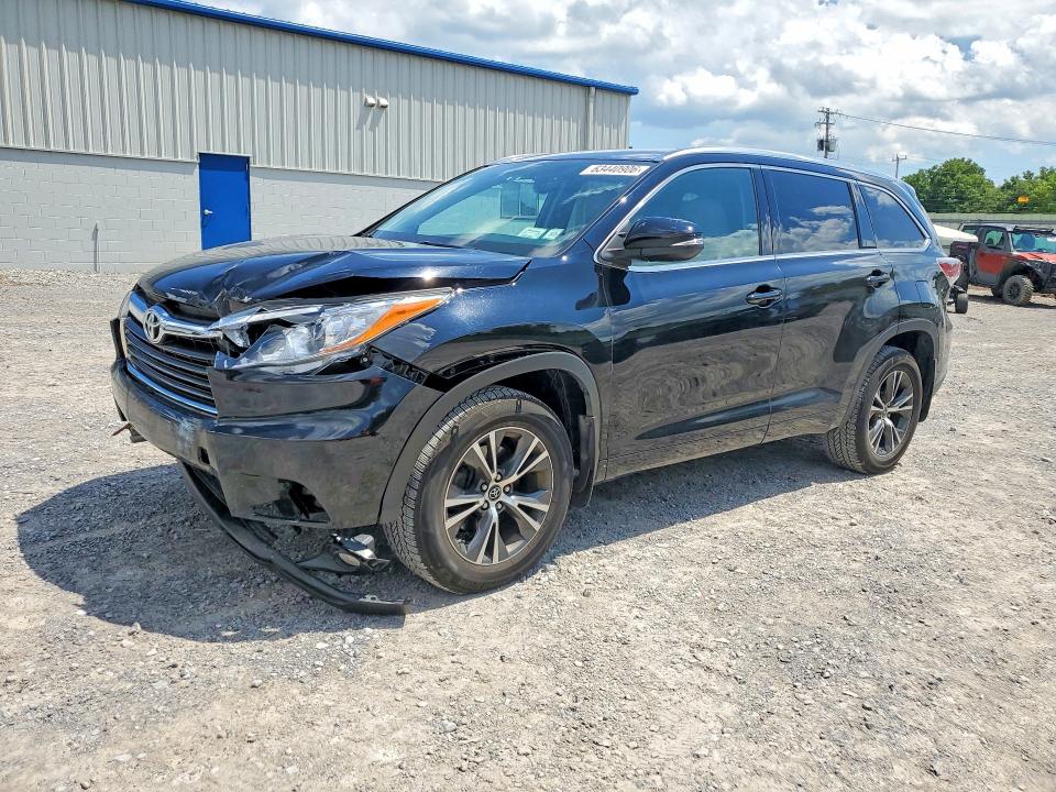 صورة رقم 1 من المزاد - 2016 TOYOTA HIGHLANDER مع VIN 5TDJKRFH2GS315504