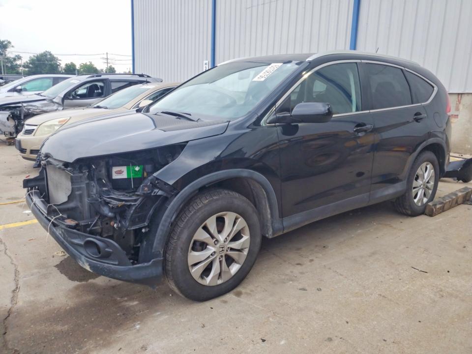 HONDA CR-V 2014 with VIN 2HKRM4H76EH715833 - Photo from auction