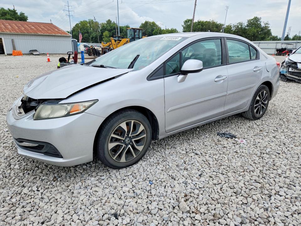 HONDA CIVIC 2013 with VIN 19XFB2F80DE057762 - Photo from auction