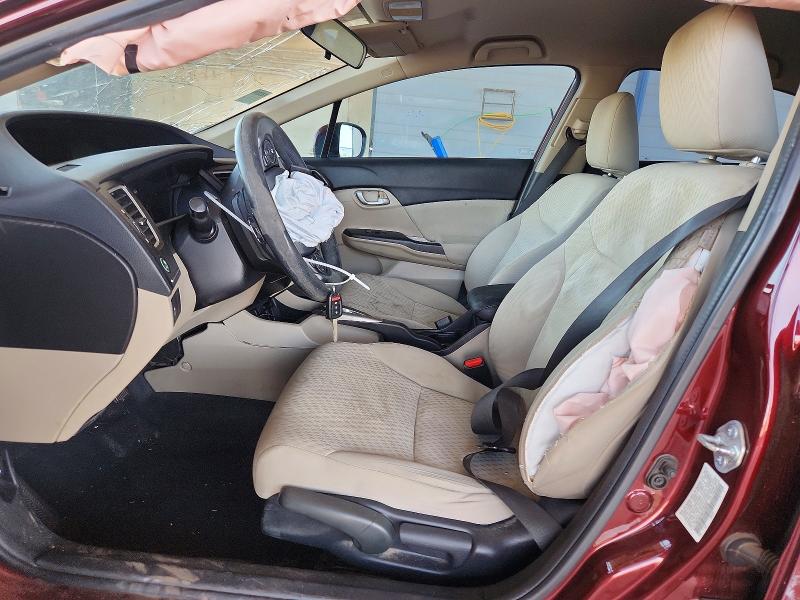 Photo 7 from auction – 2015 HONDA CIVIC with VIN 19XFB2F54FE105398