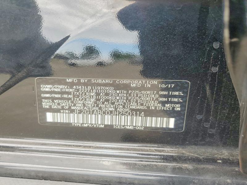 Zdjęcie 14 z aukcji – 2018 SUBARU CROSSTREK z VIN JF2GTABC0JH250314