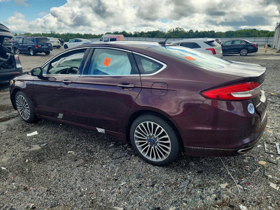 Photo 2 from auction – 2018 FORD FUSION with VIN 3FA6P0H93JR106362