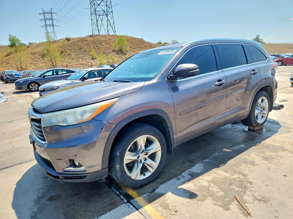 2015 TOYOTA HIGHLANDER - Търг №64255656