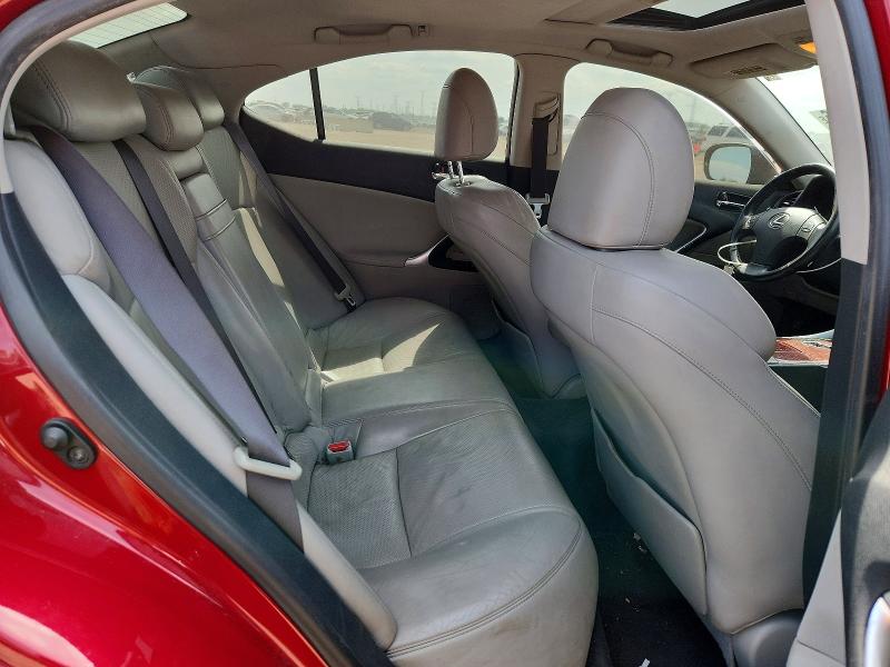 Photo 10 from auction – 2007 LEXUS IS with VIN JTHCK262472011141