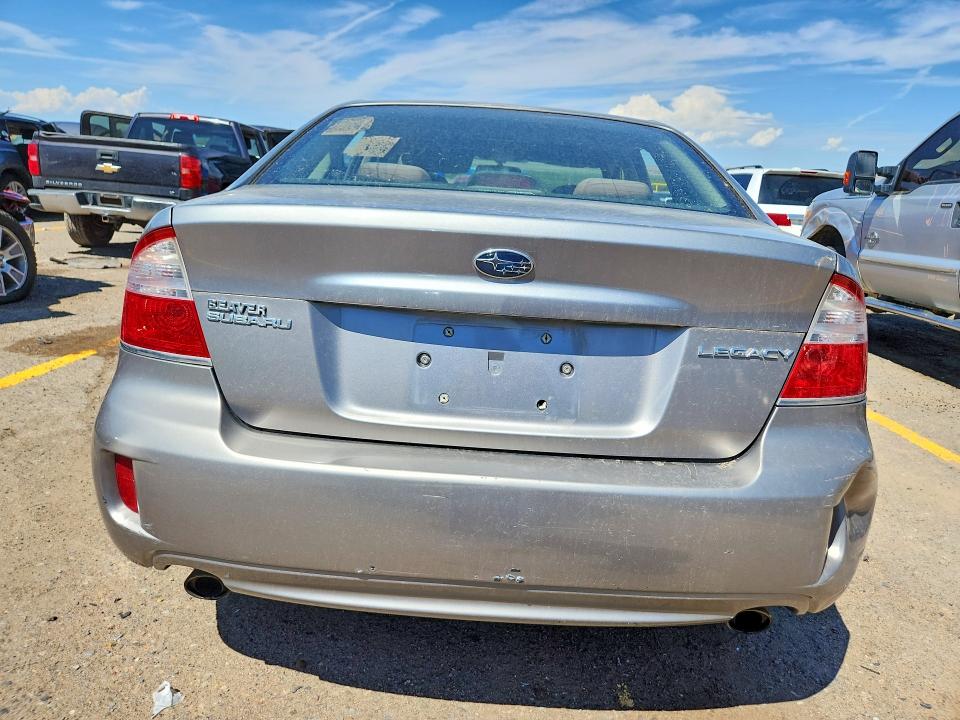 Photo 6 from auction – 2009 SUBARU LEGACY with VIN 4S3BL616897227480
