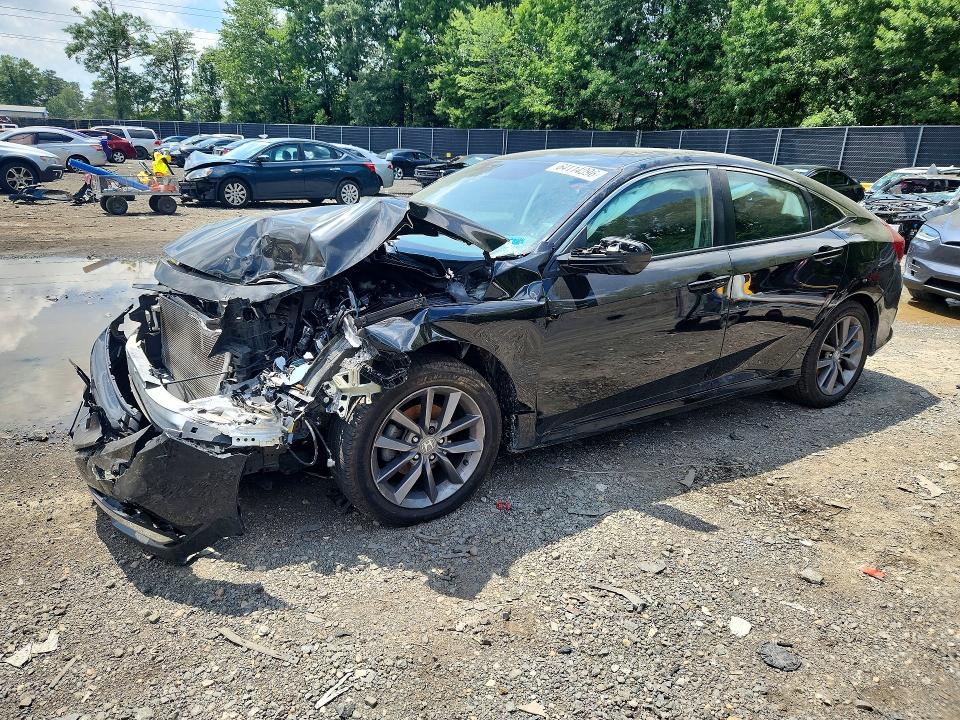 Photo 1 from auction – 2020 HONDA CIVIC with VIN 19XFC1F39LE203196