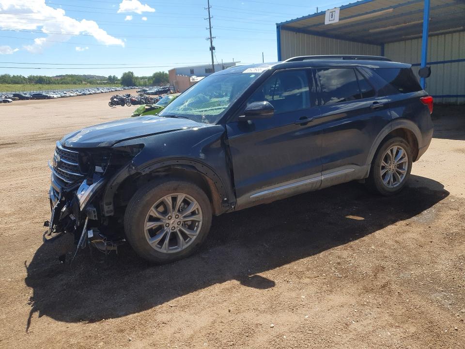 FORD EXPLORER 2023 with VIN 1FMSK8DH9PGC04472 - Photo from auction