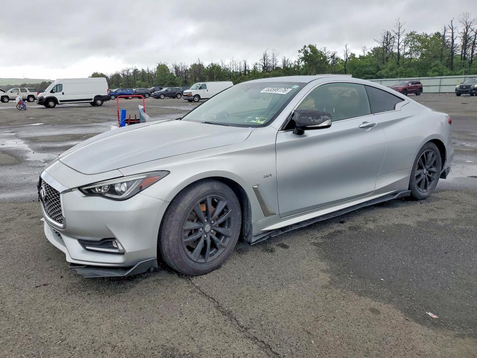INFINITI Q60 2017 with VIN JN1CV7EL7HM320756 - Photo from auction