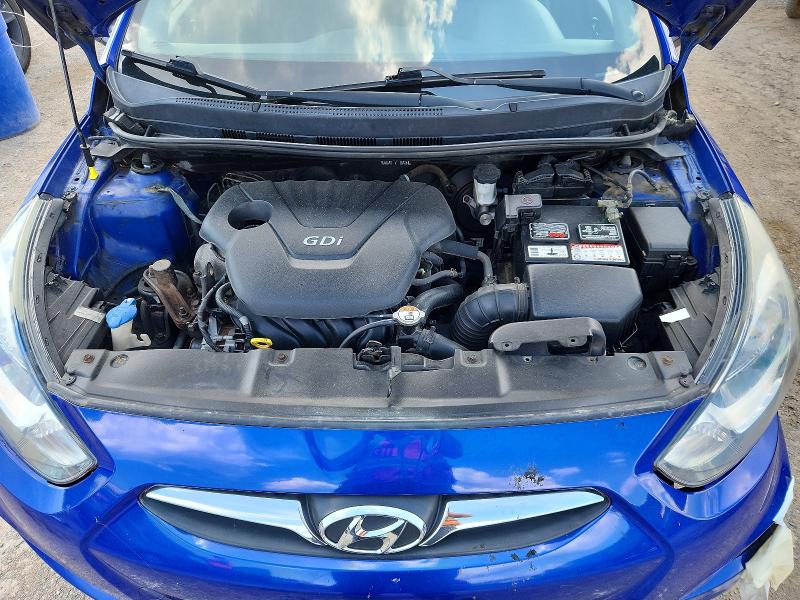 Photo 11 from auction – 2013 HYUNDAI ACCENT with VIN KMHCU5AE7DU108750