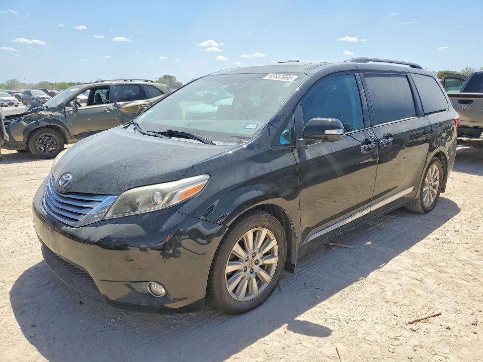 TOYOTA SIENNA 2017 with VIN 5TDYZ3DC0HS779455 - Photo from auction