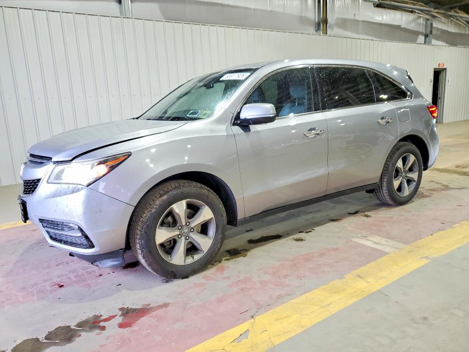 Photo 1 from auction – 2016 ACURA MDX with VIN 5FRYD4H26GB055714
