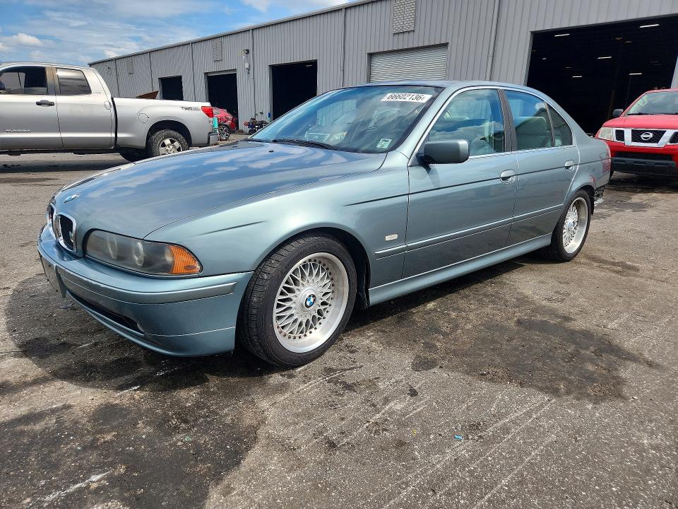 BMW 525 2001 with VIN WBADT43461GX26241 - Photo from auction