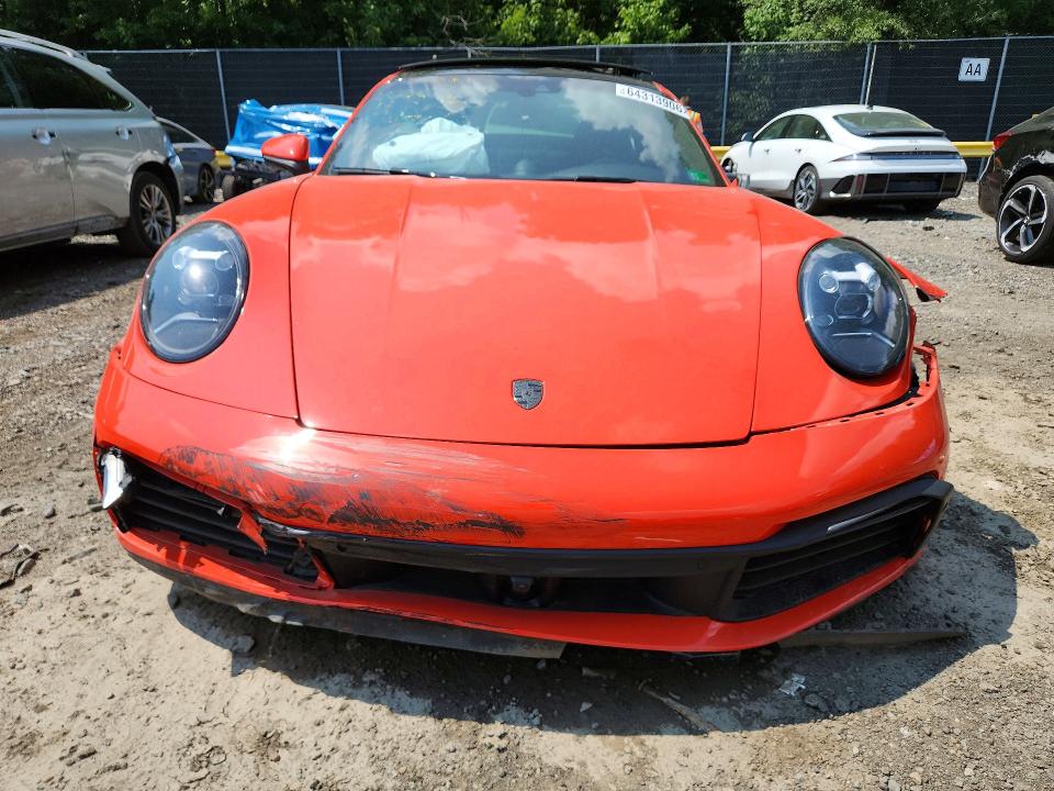 Photo 5 from auction – 2021 PORSCHE 911 with VIN WP0AB2A90MS222152