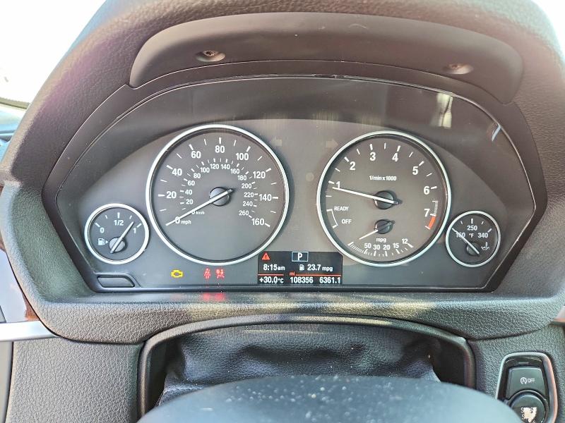 Photo 9 from auction – 2015 BMW 328 with VIN WBA3A5G52FNS84507