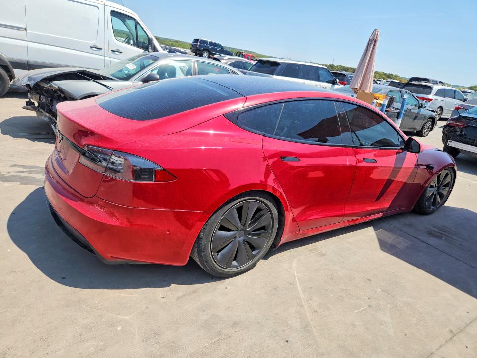 Photo 3 from auction – 2022 TESLA MODEL S with VIN 5YJSA1E59NF459410