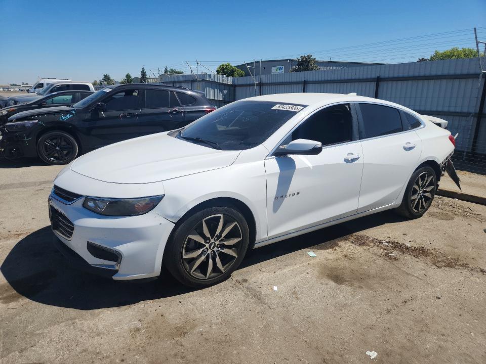 CHEVROLET MALIBU 2017 with VIN 1G1ZE5ST8HF268759 - Photo from auction