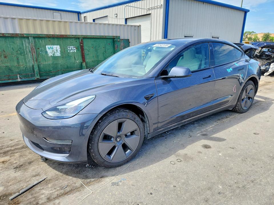 TESLA MODEL 3 2023 with VIN 5YJ3E1EA3PF498051 - Photo from auction