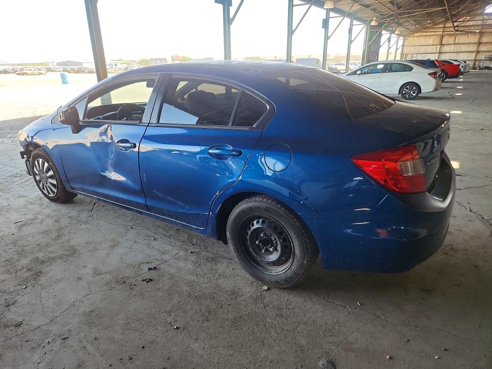 Фото 2 с аукциона – 2012 HONDA CIVIC с VIN 19XFB2F58CE316597