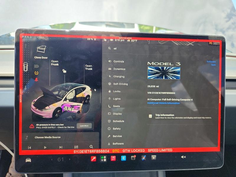 Photo 9 from auction – 2024 TESLA MODEL 3 with VIN 5YJ3E1ET6RF856604
