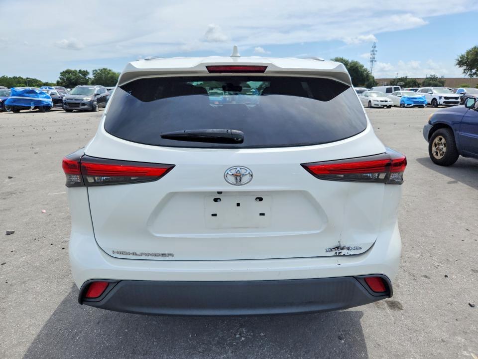 Photo 6 from auction – 2020 TOYOTA HIGHLANDER with VIN 5TDGZRBH6LS519194