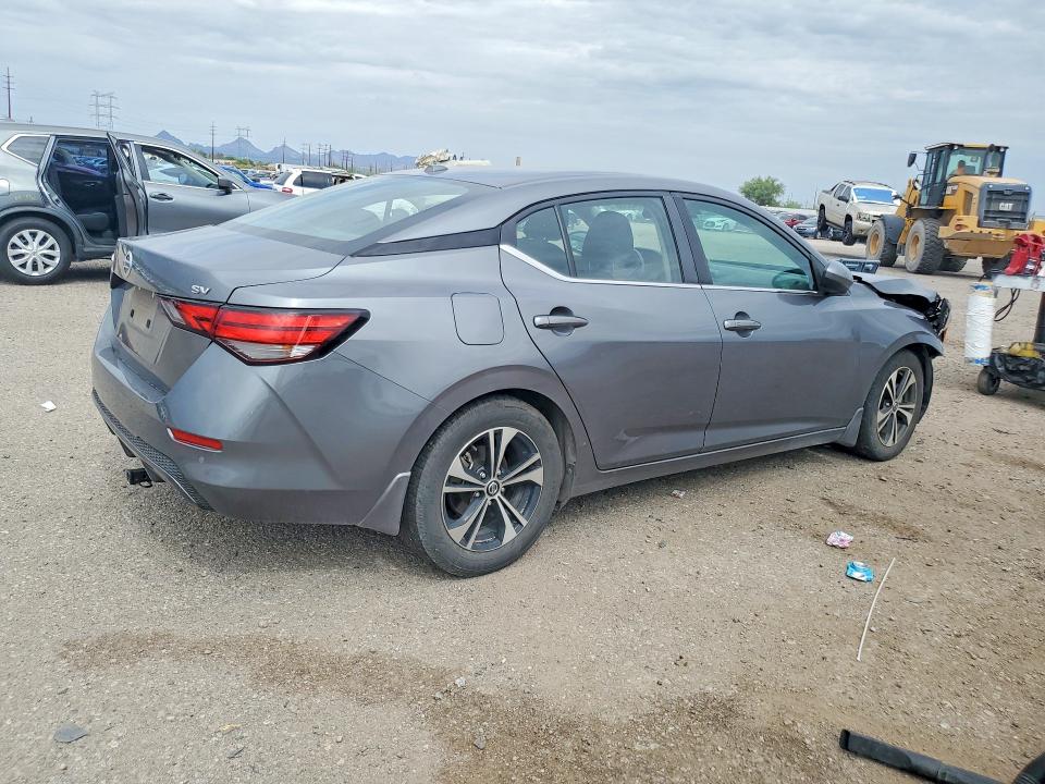 Photo 3 from auction – 2022 NISSAN SENTRA with VIN 3N1AB8CV2NY262820