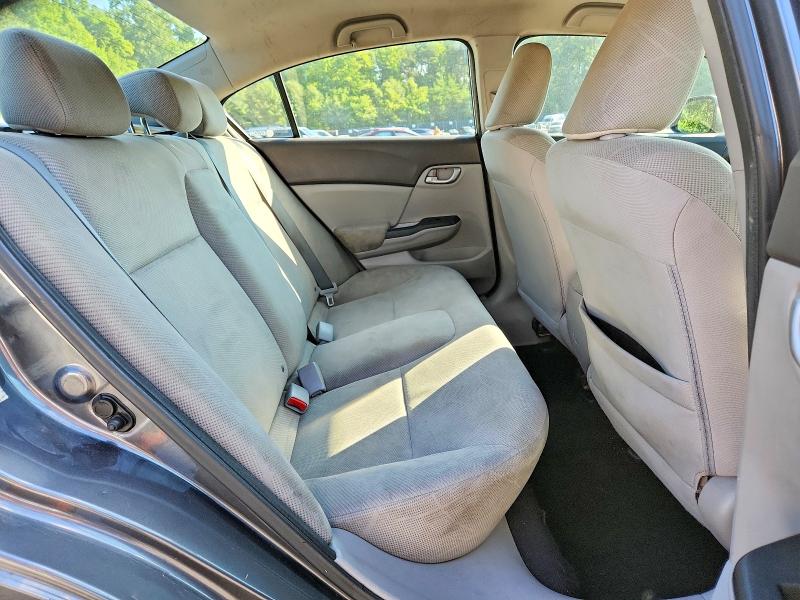 Photo 10 from auction – 2012 HONDA CIVIC with VIN 19XFB2F51CE343138