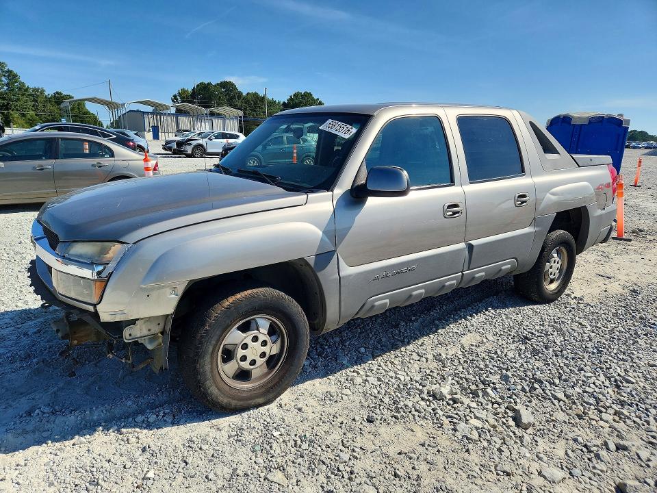 CHEVROLET AVALANCHE 2002 with VIN 3GNEK13T02G137893 - Photo from auction