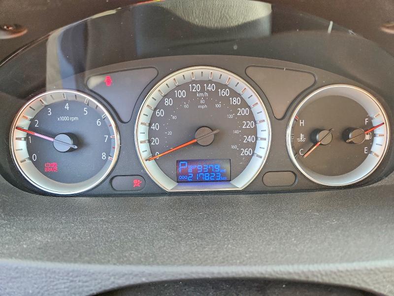 Photo 9 from auction – 2010 HYUNDAI SONATA with VIN 5NPET4AF7AH657356