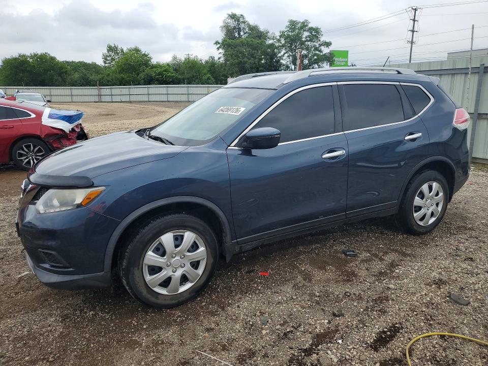 NISSAN ROGUE 2016 with VIN KNMAT2MV2GP617592 - Photo from auction
