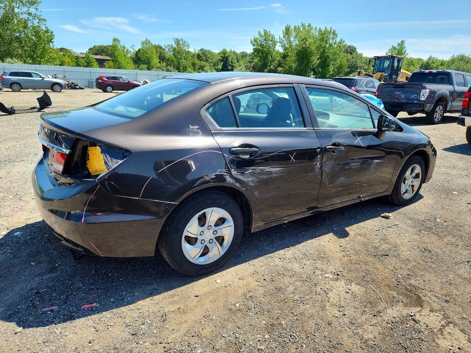 Photo 3 from auction – 2013 HONDA CIVIC with VIN 2HGFB2F5XDH538386