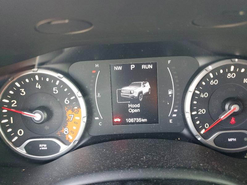 Photo 9 from auction – 2018 JEEP RENEGADE with VIN ZACCJABB9JPH85337