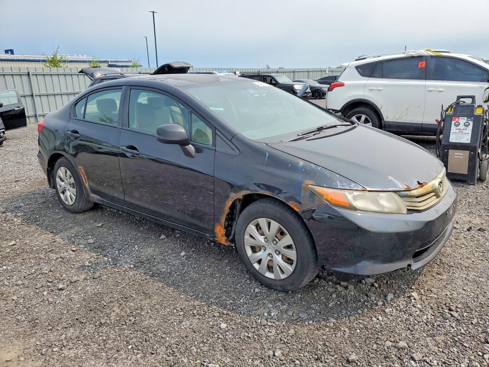 Photo 4 from auction – 2012 HONDA CIVIC with VIN 2HGFB2F42CH027020