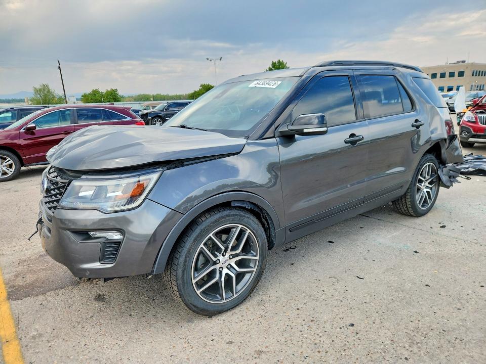 FORD EXPLORER 2018 with VIN 1FM5K8GT6JGB65313 - Photo from auction