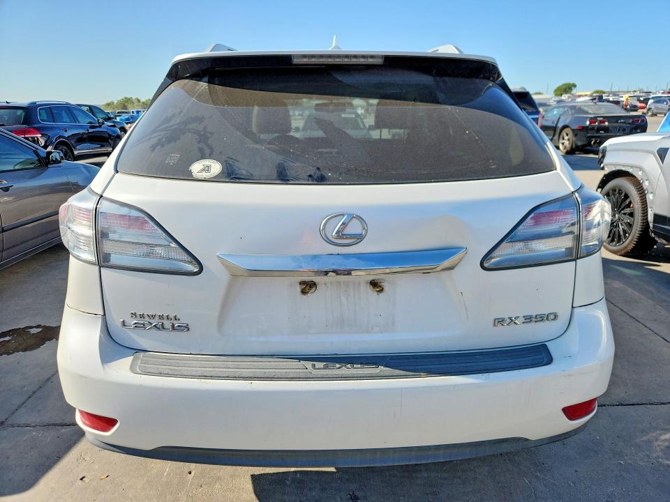 Photo 6 from auction – 2010 LEXUS RX with VIN JTJZK1BA0A2407896
