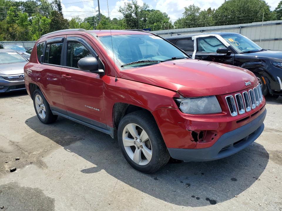 Photo 4 from auction – 2016 JEEP COMPASS with VIN 1C4NJCBB3GD543610