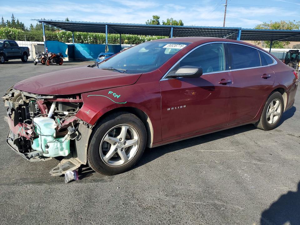 CHEVROLET MALIBU 2016 with VIN 1G1ZB5ST3GF296508 - Photo from auction
