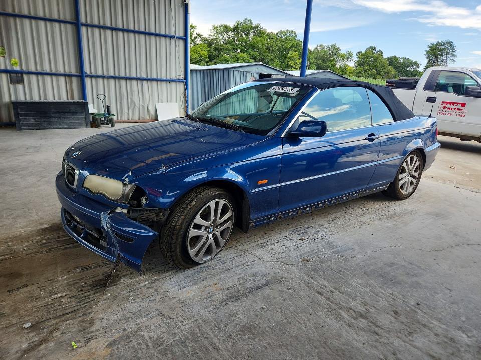 BMW 330 2002 with VIN WBABS53492JU90558 - Photo from auction