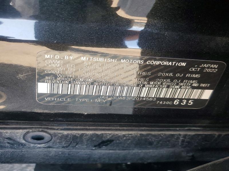 Photo 14 from auction – 2023 MITSUBISHI OUTLANDER with VIN JA4J3UA83PZ014563