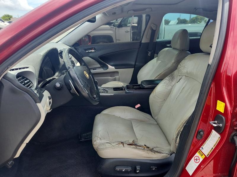 Photo 7 from auction – 2010 LEXUS IS 250 with VIN JTHBF5C29A2100006