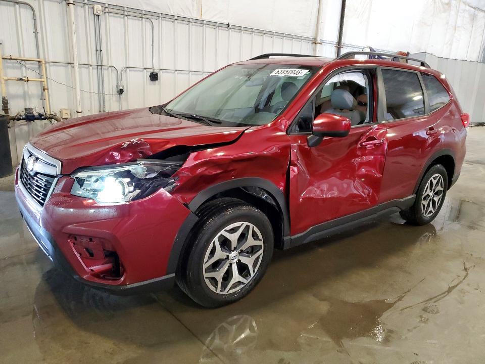 SUBARU FORESTER 2020 with VIN JF2SKAJC2LH553645 - Photo from auction