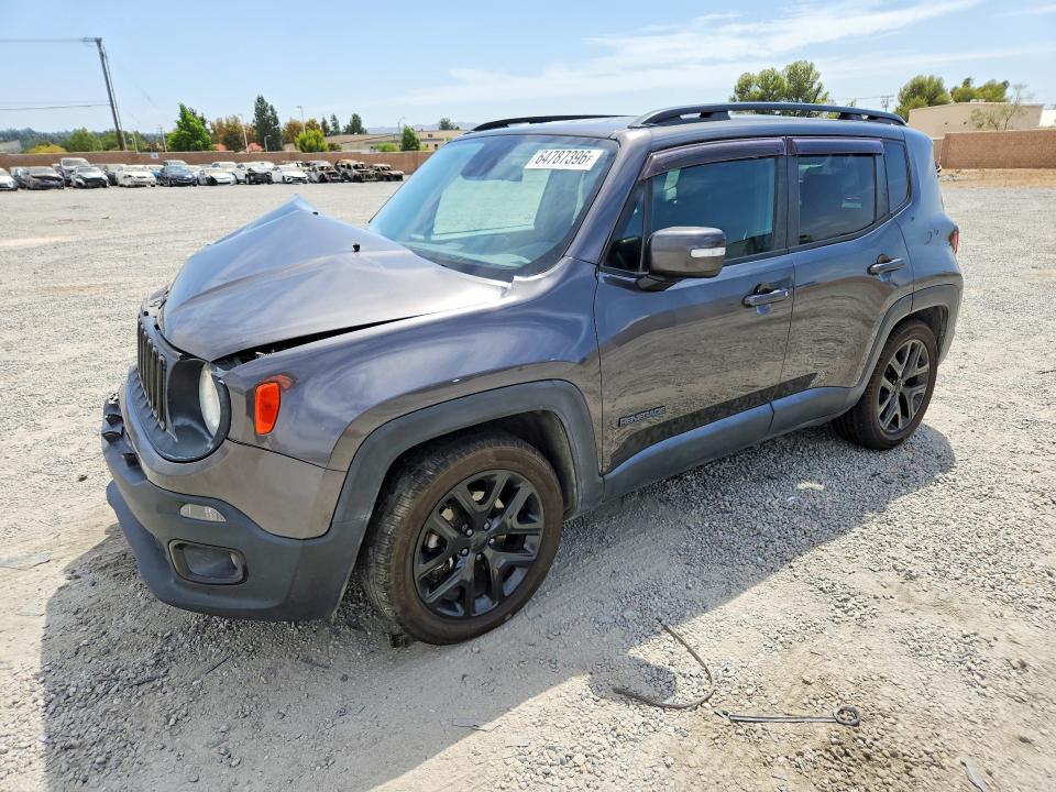 JEEP RENEGADE 2017 with VIN ZACCJABB1HPG43431 - Photo from auction