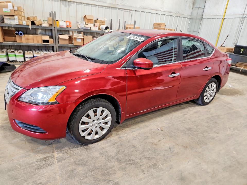 NISSAN SENTRA 2015 with VIN 3N1AB7AP4FL643100 - Photo from auction