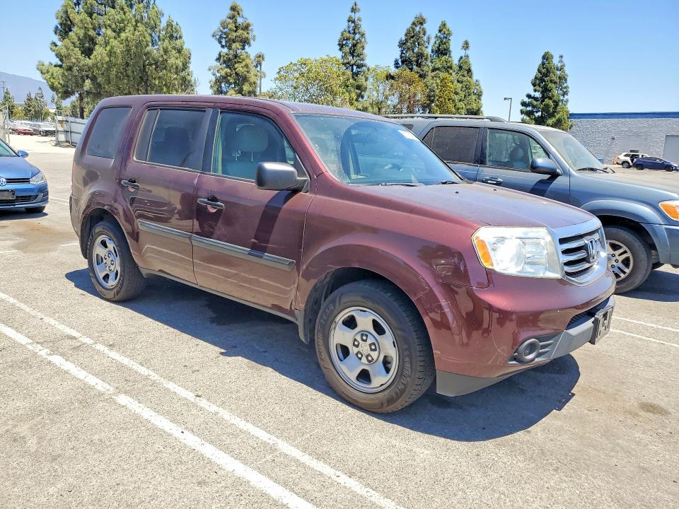 Photo 4 from auction – 2013 HONDA PILOT with VIN 5FNYF3H27DB022013