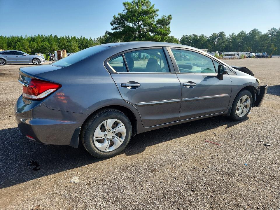 Photo 3 from auction – 2013 HONDA CIVIC with VIN 19XFB2F51DE003666