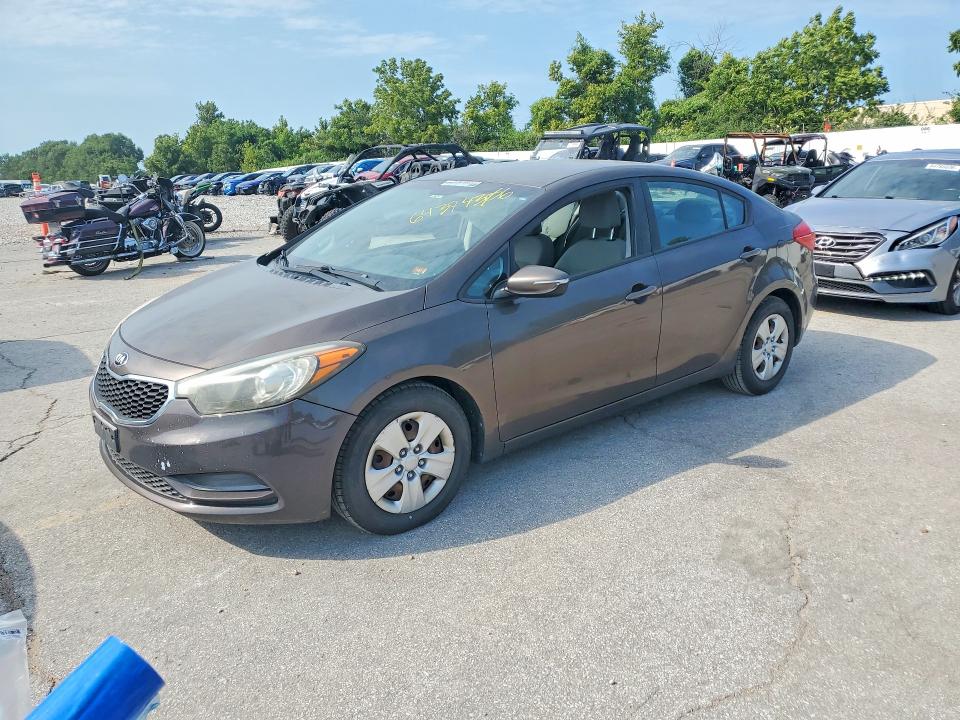 KIA FORTE 2015 with VIN KNAFX4A63F5302844 - Photo from auction