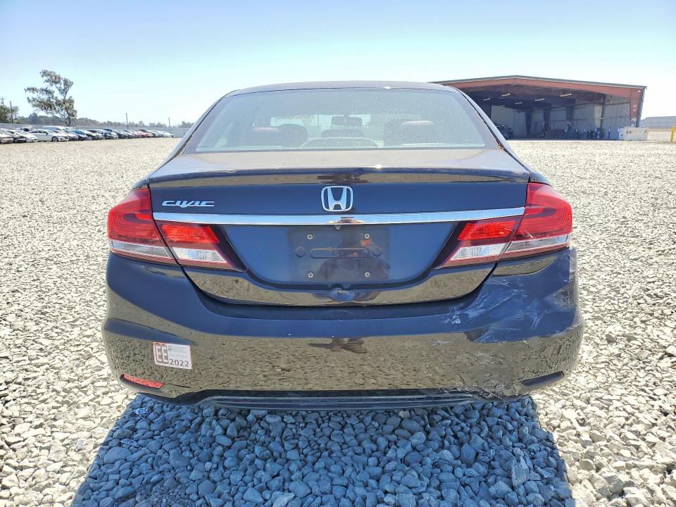 Photo 6 from auction – 2013 HONDA CIVIC with VIN 19XFB2F55DE228446