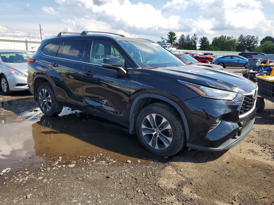 Photo 4 from auction – 2020 TOYOTA HIGHLANDER with VIN 5TDGZRBH3LS000524