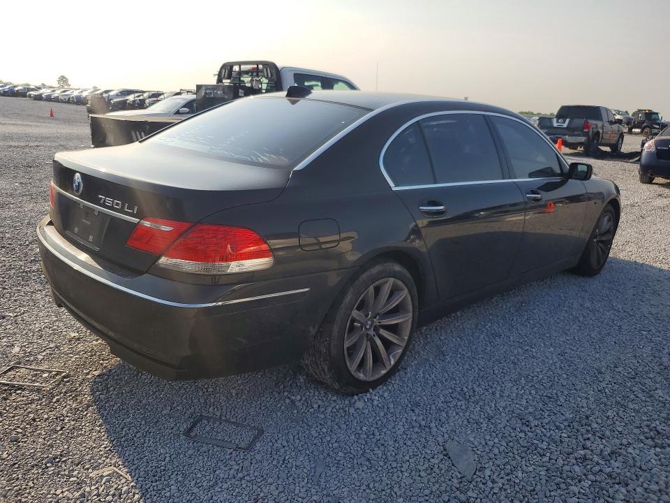 Photo 3 from auction – 2008 BMW 750 with VIN WBAHN83578DT78084