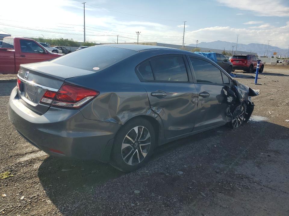 Photo 3 from auction – 2013 HONDA CIVIC with VIN 19XFB2F85DE201578