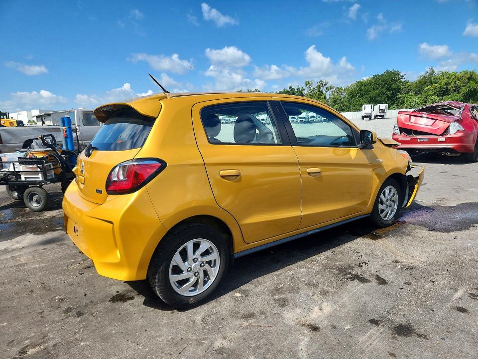 Photo 3 from auction – 2021 MITSUBISHI MIRAGE with VIN ML32AUHJXMH006375